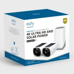 Eufy eufyCam 3 Övervakningssystem med solpanel 2-pack