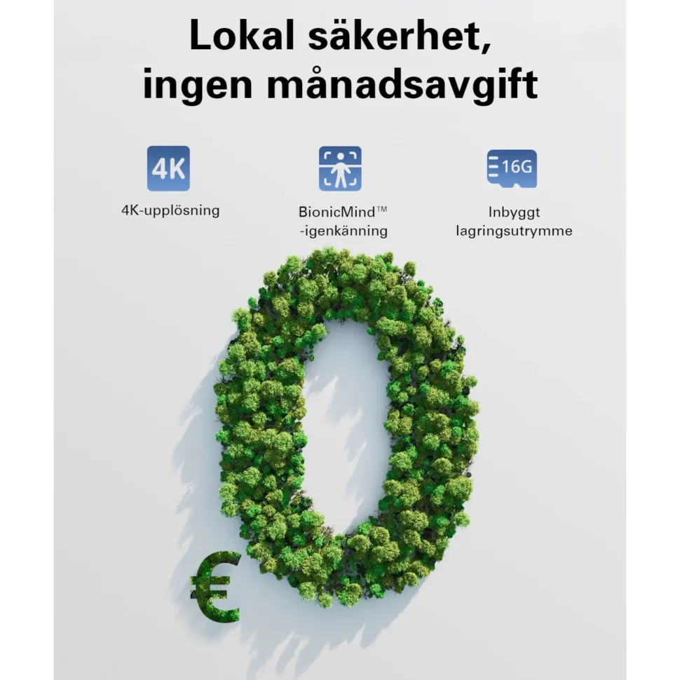 Eufy eufyCam 3 Övervakningssystem med solpanel 2-pack