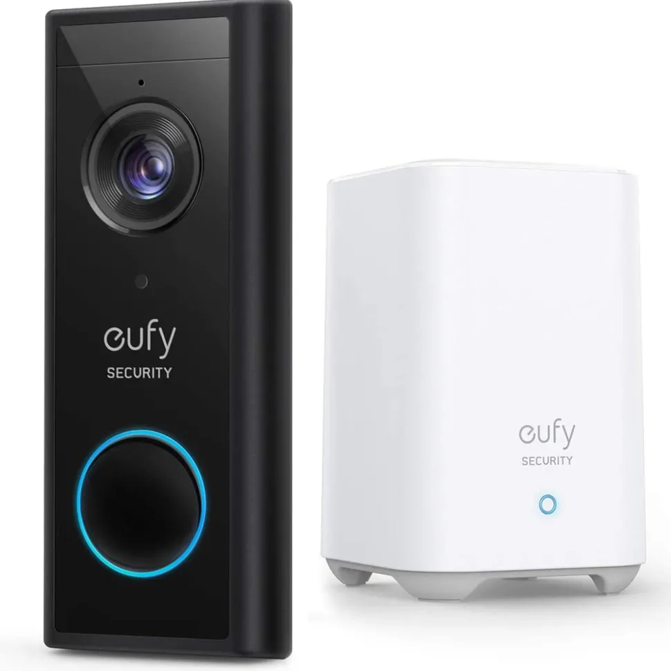 Eufy Video Doorbell 2K med basstation