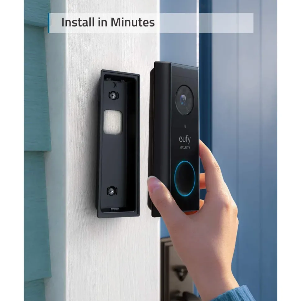Eufy Video Doorbell 2K med basstation