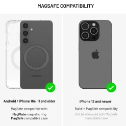 Fixed MagMate MagSafe sugkoppshållare med magnetfäste Blå