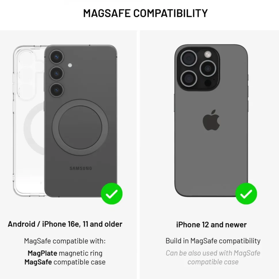 Fixed MagMate MagSafe sugkoppshållare med magnetfäste Blå