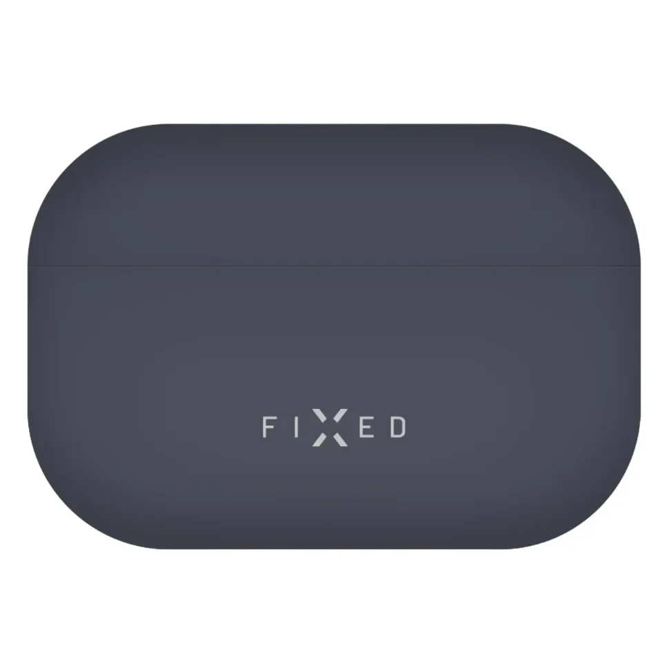 Fixed Silky Silikonfodral för Apple AirPods Pro 3 Blå