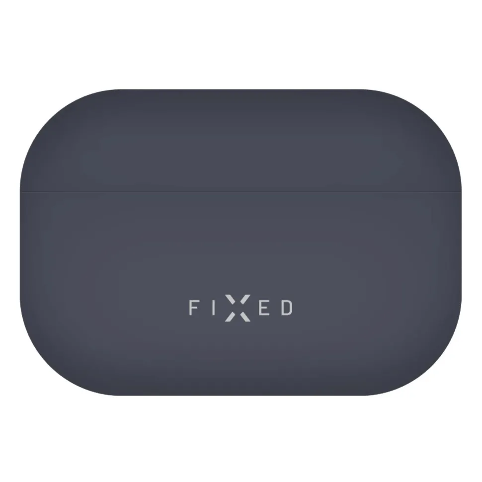 Fixed Silky Silikonfodral för Apple AirPods Pro 3 Blå