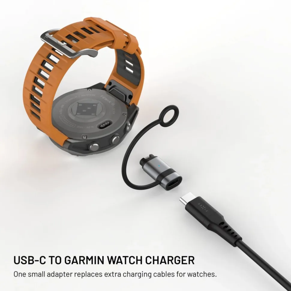 Fixed USB-C-laddadapter för Garmin-enheter