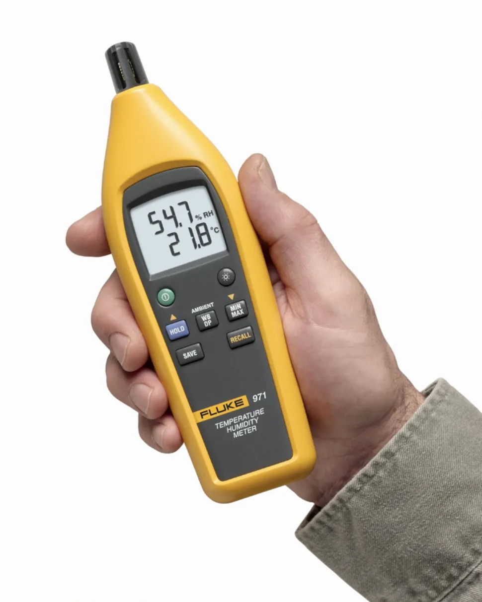 Fluke 971 Fukt- och temperaturmätare