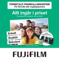 Fujifilm Framkallningspåse 36 bilder färg