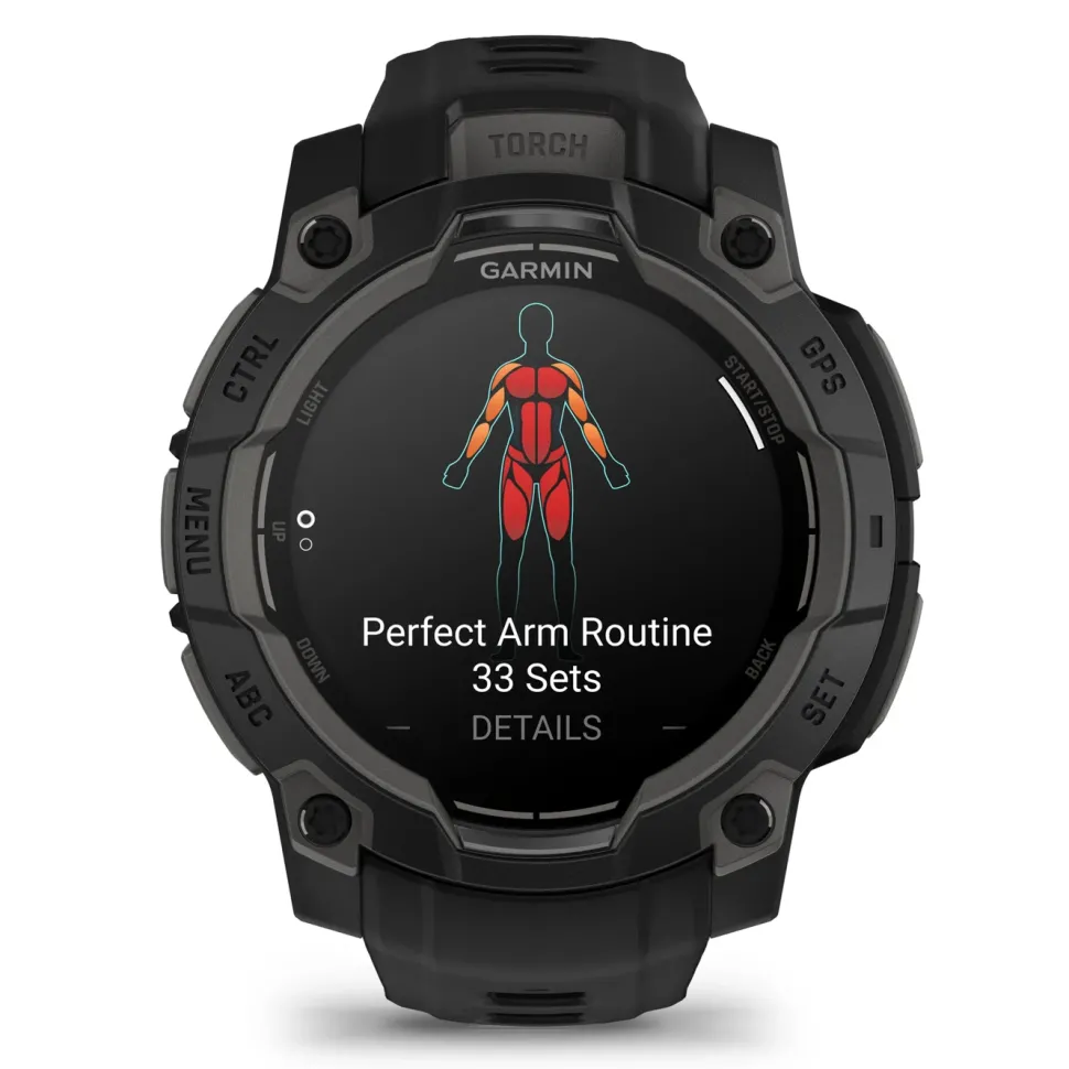 Garmin Instinct 3 AMOLED 45mm Black