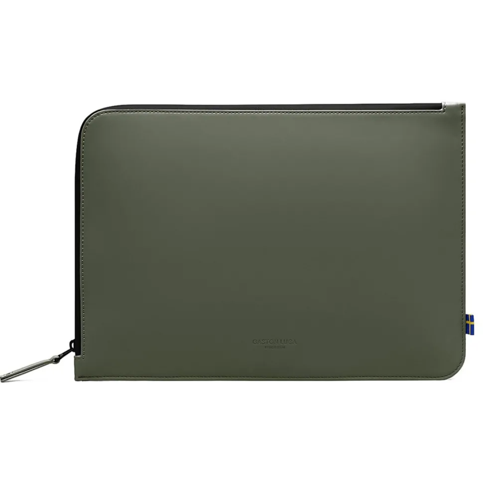 Gaston Luga Däsh Laptop Sleeve 13”/14" datorfodral Olive