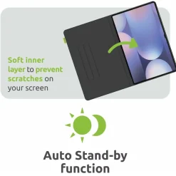 Gecko Covers Cactus Folio – fodral till Samsung Galaxy Tab A11/A9 8,7