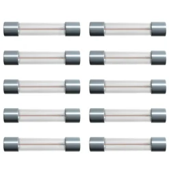 Glasrörssäkring 6x32 mm 10 A Snabb (F) 10-pack