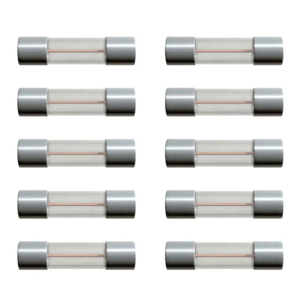 Glasrörssäkring 5x20 mm 800 mA Trög (T) 10-pack
