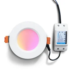 Gledopto Downlight RGB+CCT med Zigbee 9 W