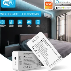Gledopto RGB+CCT Wifi-controller för LED-list