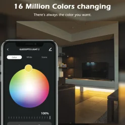 Gledopto RGB+CCT Wifi-controller för LED-list