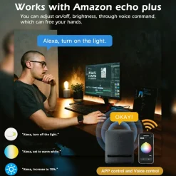 Gledopto RGB+CCT Wifi-controller för LED-list