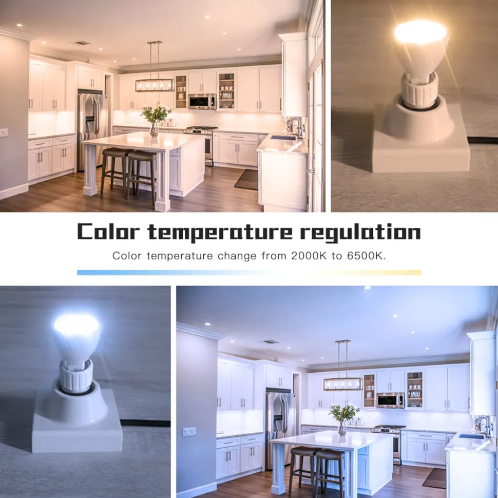 Gledopto Smart MR16 12 V LED-lampa RGB+CCT 250 lm