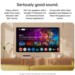Google Home Speaker smart högtalare med Gemini Hazel