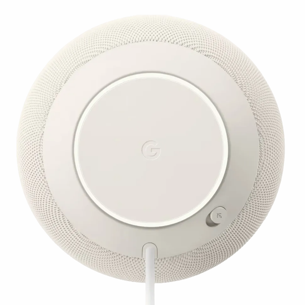 Google Home Speaker smart högtalare med Gemini Porcelain