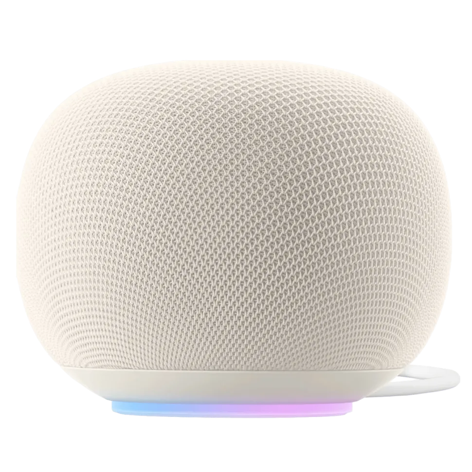 Google Home Speaker smart högtalare med Gemini Porcelain