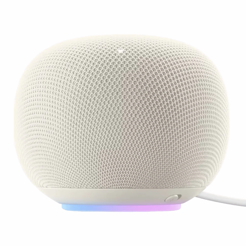 Google Home Speaker smart högtalare med Gemini Porcelain