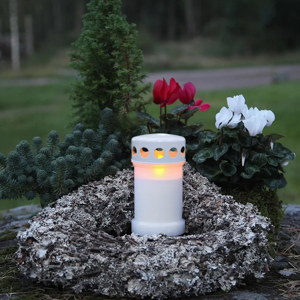 Gravljus med LED