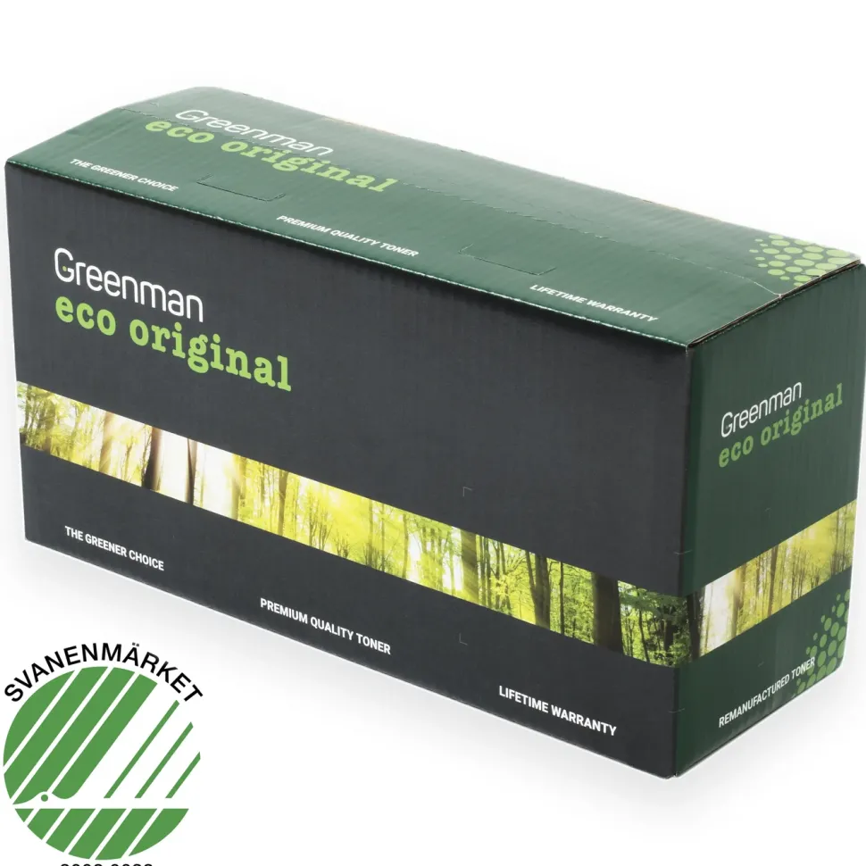 Greenman Toner motsvarar Samsung D101S Svart