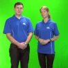 Greenscreen 2x3 m - med stativ