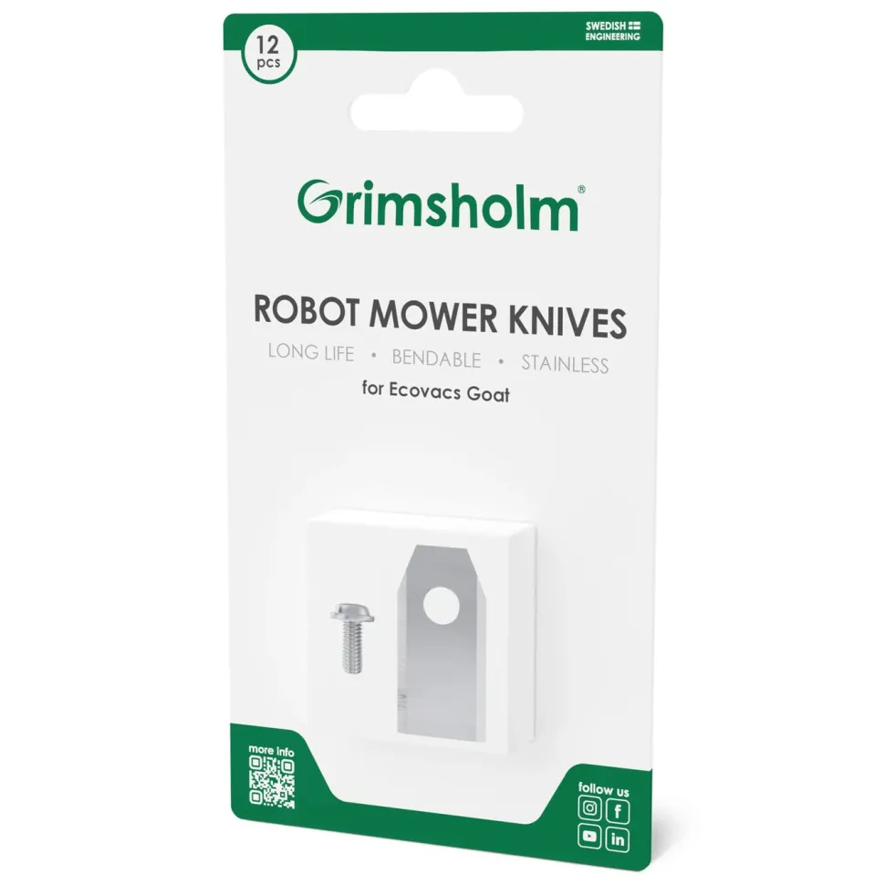 Grimsholm Knivar till Ecovacs GOAT 12-pack