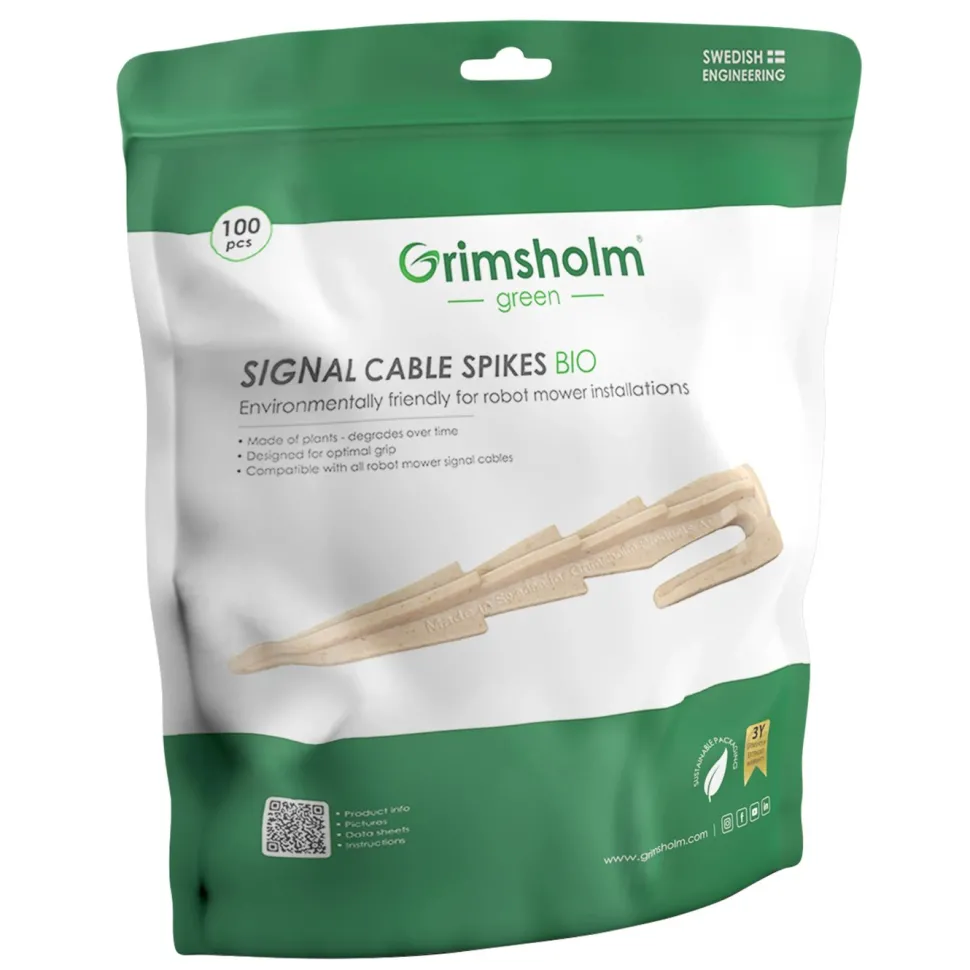 Grimsholm Signalkabelhållare Bio 100-pack