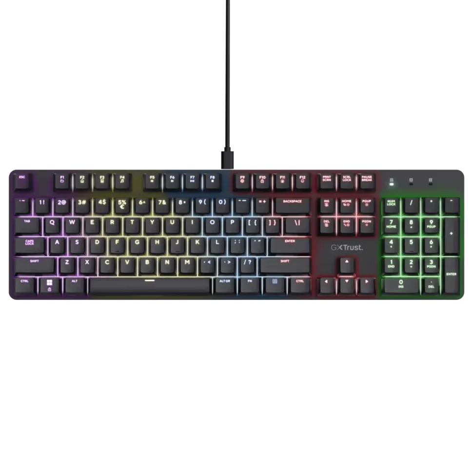 GXTrust GXT 871 Zora Mekaniskt Gamingtangentbord