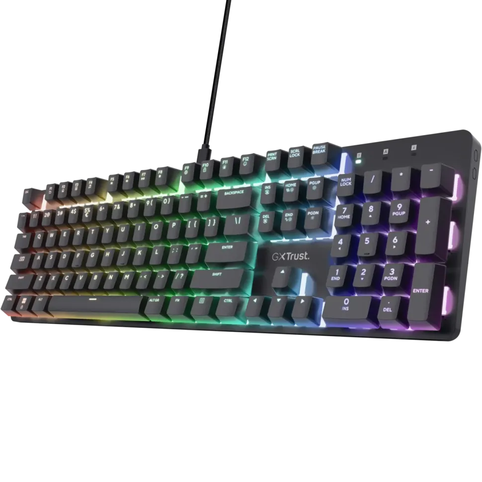 GXTrust GXT 871 Zora Mekaniskt Gamingtangentbord