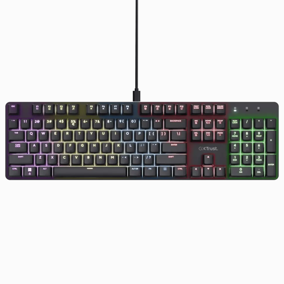 GXTrust GXT 871 Zora Mekaniskt Gamingtangentbord