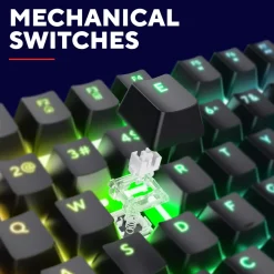 GXTrust GXT 871 Zora Mekaniskt Gamingtangentbord
