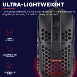 GXTrust Helox GXT928 Lightweight Svart