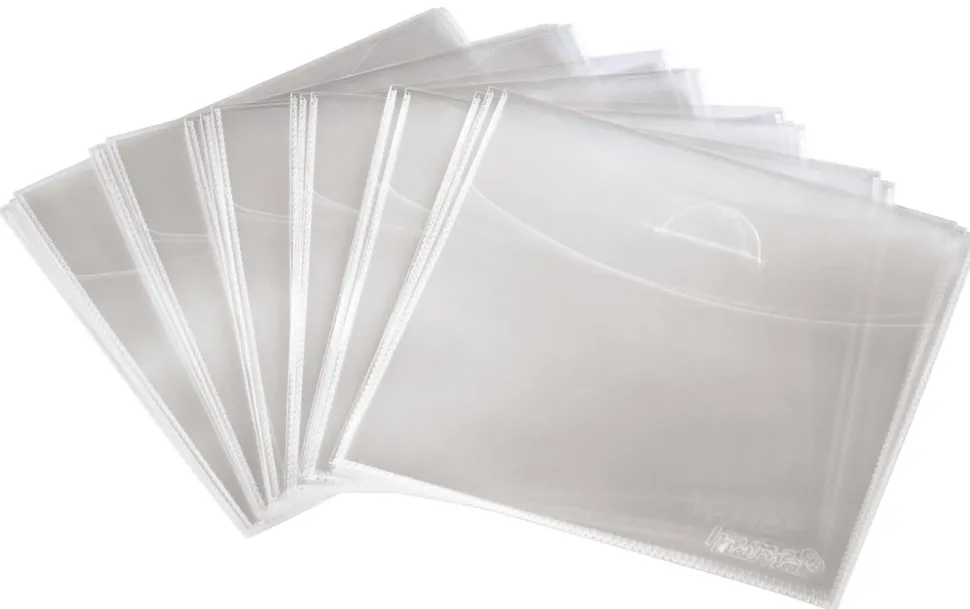 Hama CD/DVD-ficka med lock 50-pack