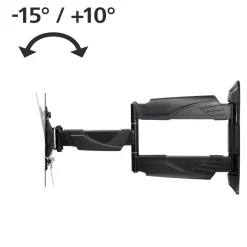 Hama Fullmotion Slim 3-ledat Väggfäste för TV 32-65"