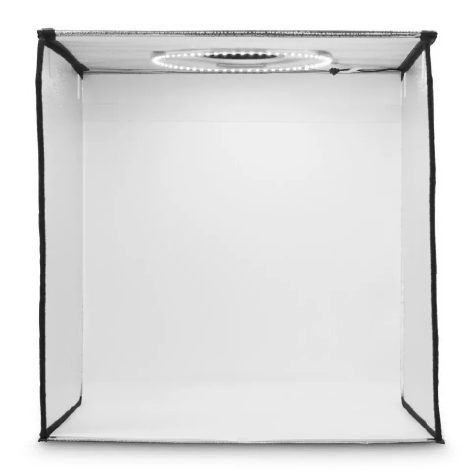Hama Mini-fotostudio ToGo med LED-ringljus