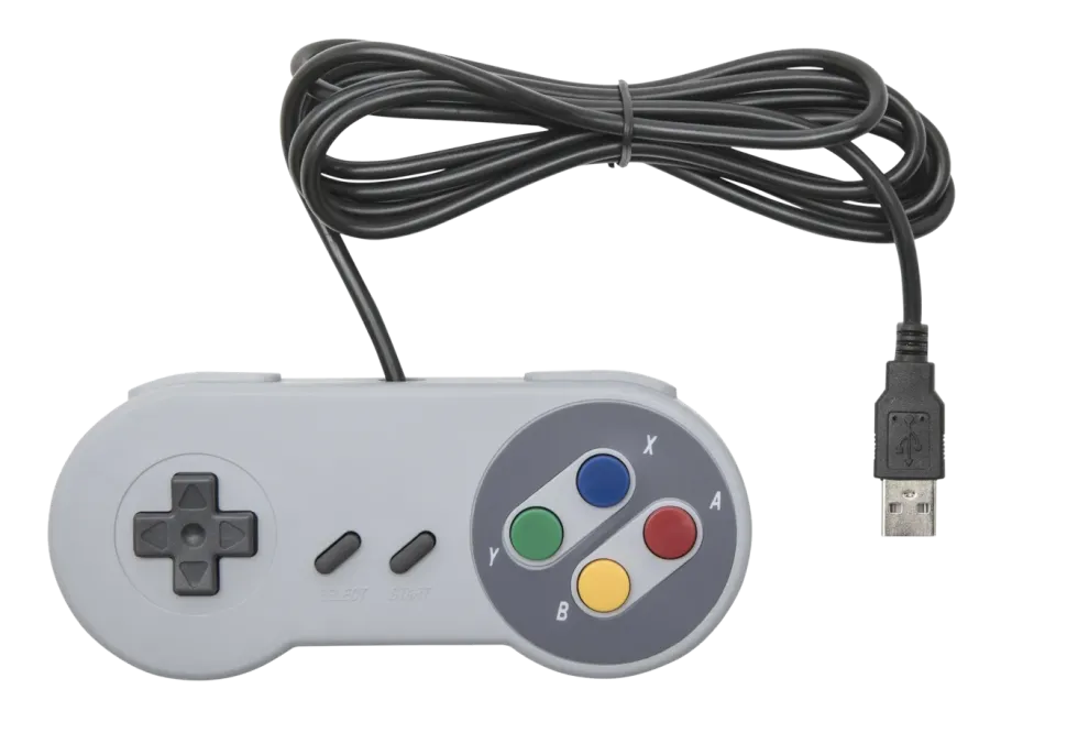 Handkontroll med USB-anslutning SNES
