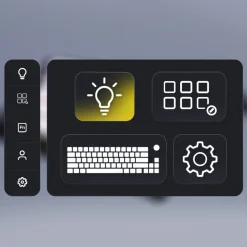 Hator Skyfall 80 PRO trådlöst gamingtangentbord