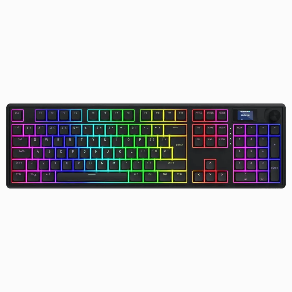 Hator Skyfall 100 Pro trådlöst gamingtangentbord Svart