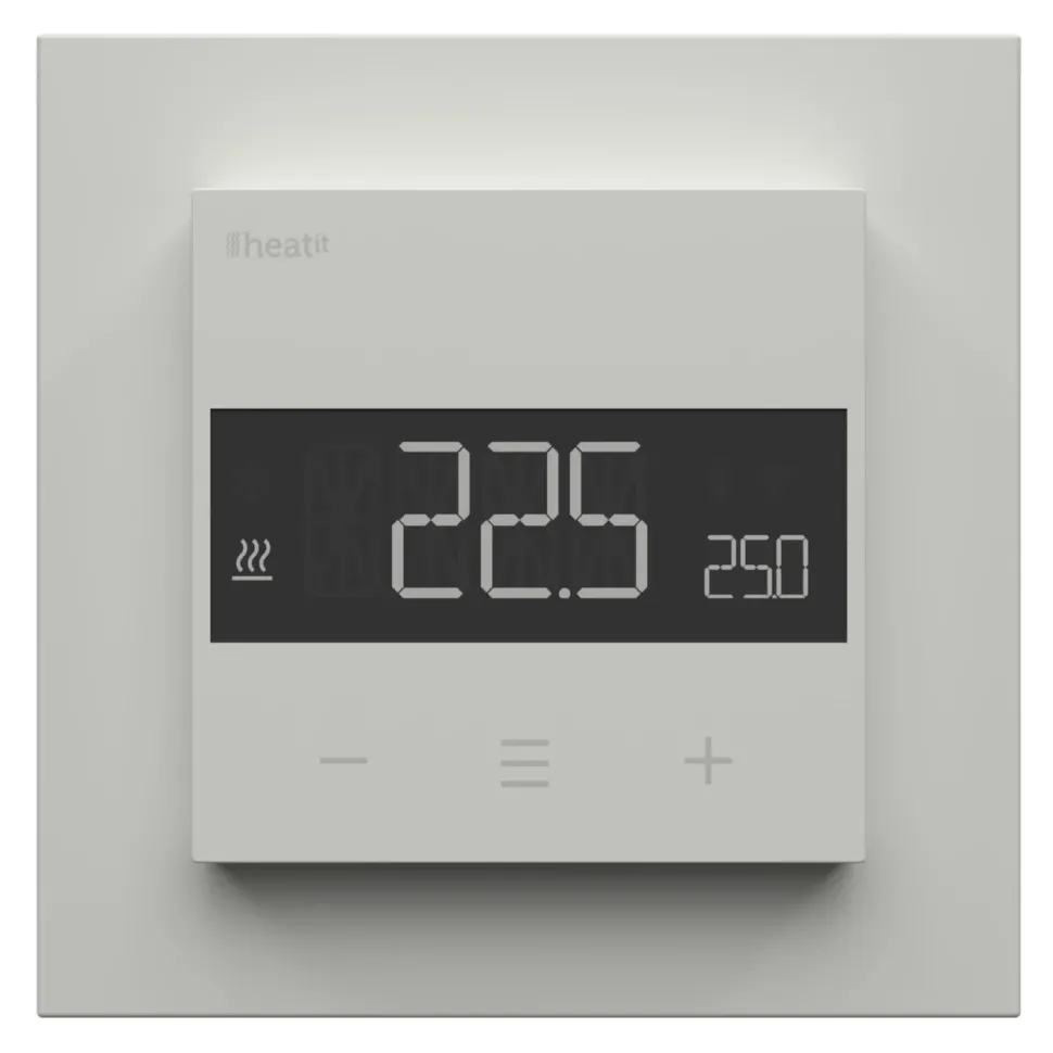 Heatit Z-TRM6 Termostat med Z-wave White