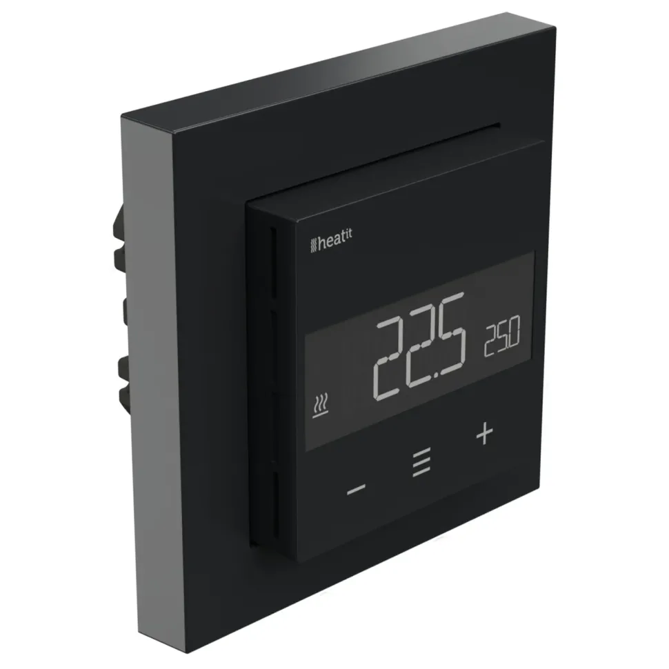 Heatit Z-TRM6 Termostat med Z-wave Black