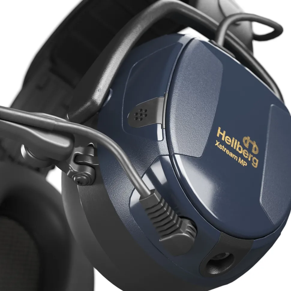 Hellberg Xstream MP Hörselkåpor med Multipoint och boommikrofon