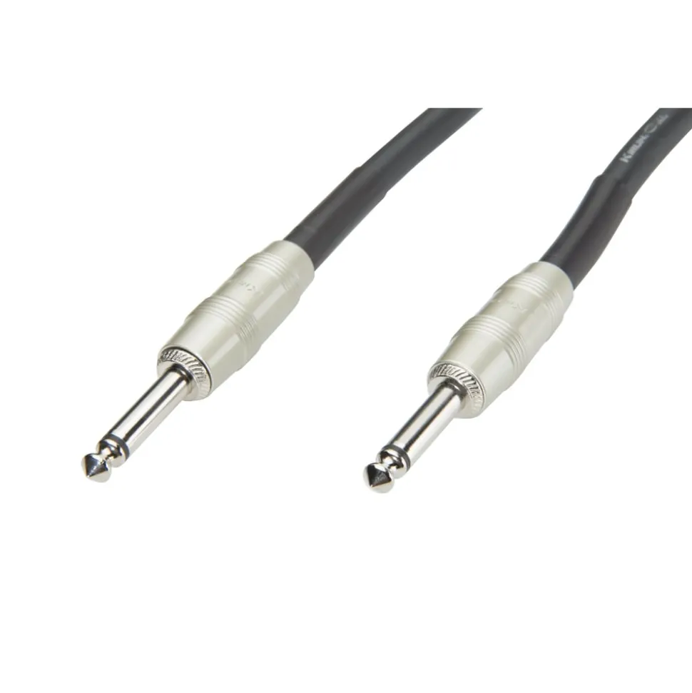 Högtalarkabel 6,3 mm 1,5 m