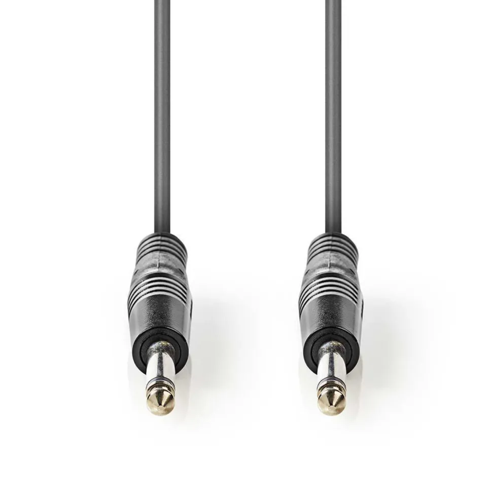 Högtalarkabel 6,3 mm 5 m