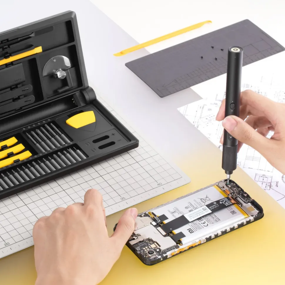 HOTO Precision Screwdriver Kit Pro elektrisk mejselsats 48 delar
