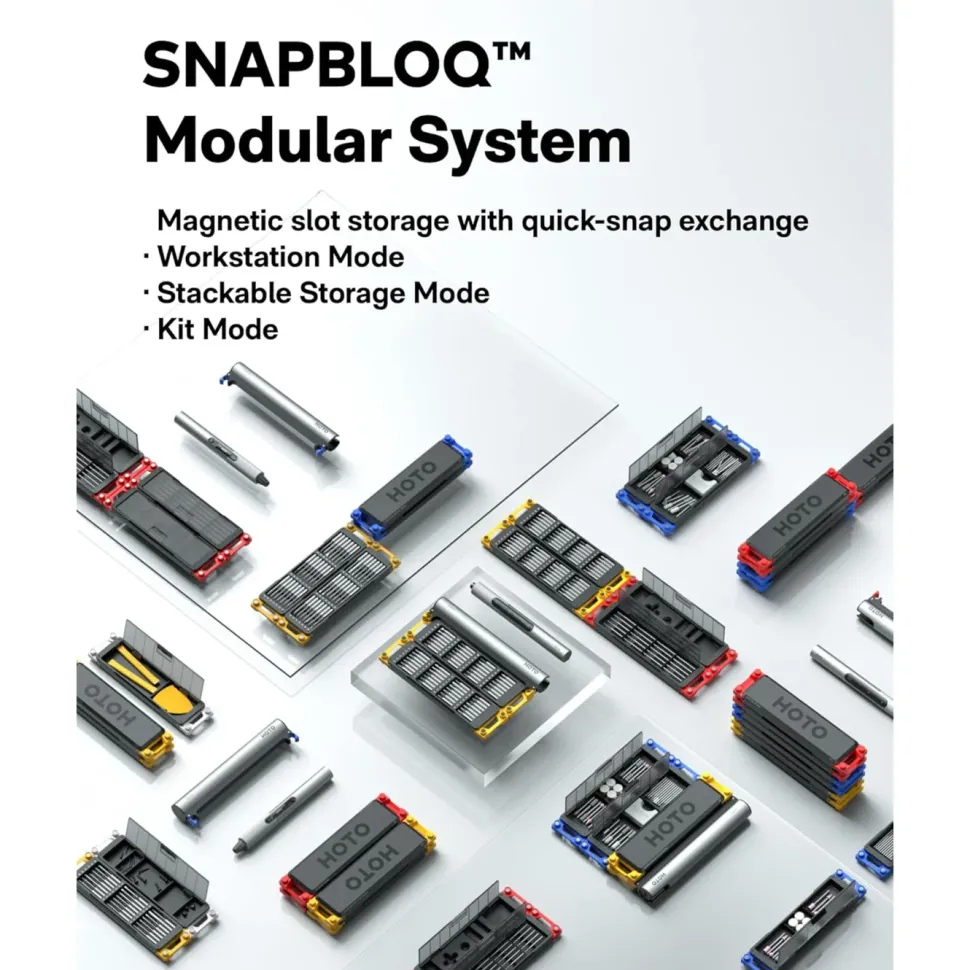 HOTO SNAPBLOQ D-A03 elektriskt miniborrset