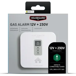 Housegard Gasvarnare för gasol, naturgas och stadsgas