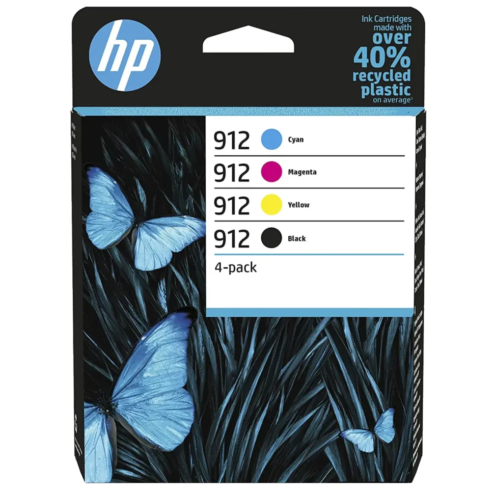 HP 912 Bläckpatroner 4-pack